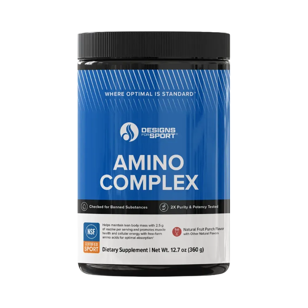Designs for Sport Amino Complex Fruit Punch - 360 g powder
