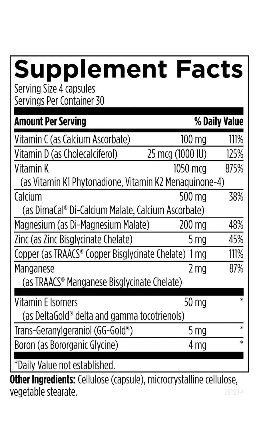 OsteoForce - 120 Tablets