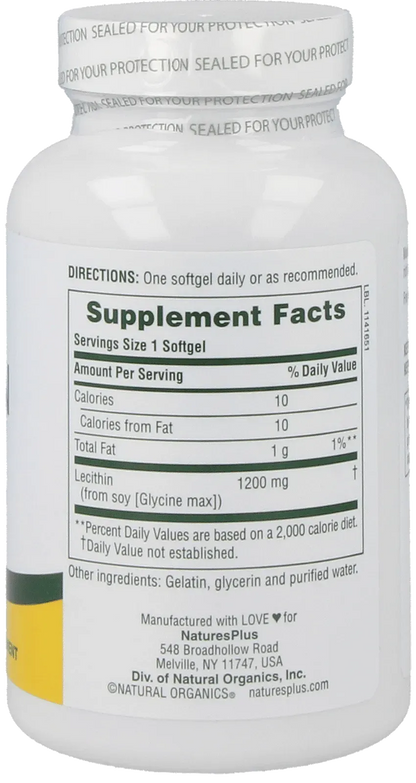 Lecithin - 90 softgels