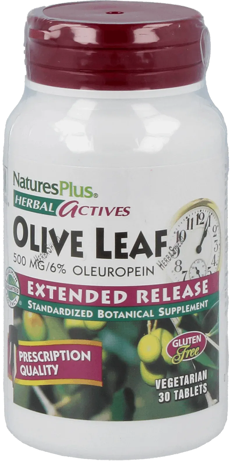 Olive Leaf 500 mg - 30 Tablets