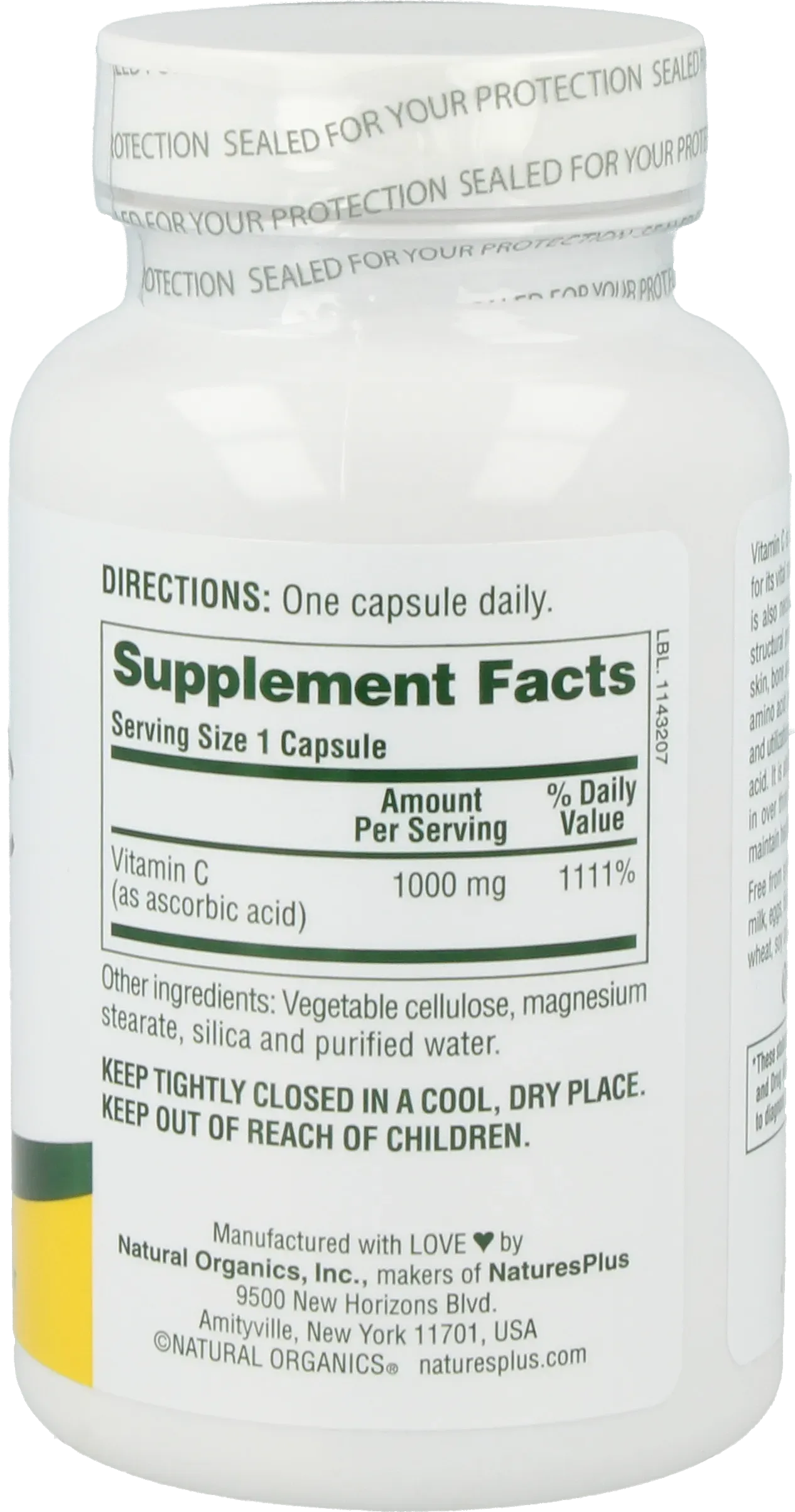 Vitamin C 1000 mg - 90 capsules