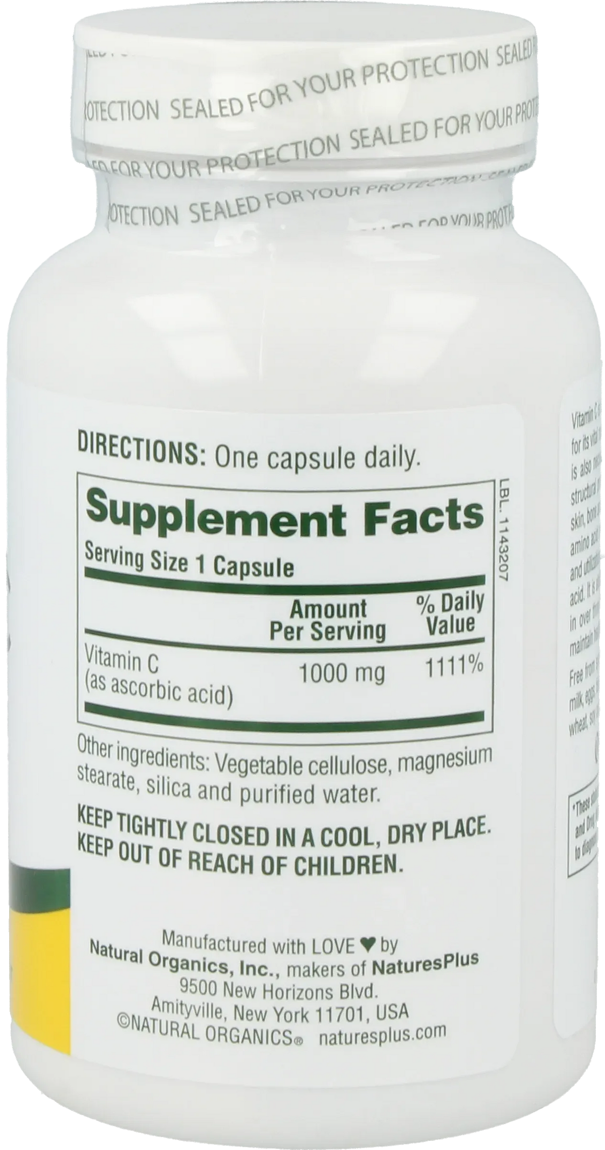 Vitamin C 1000 mg - 90 capsules