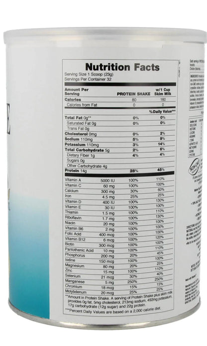 Protein Shake Simply Natural, Vanilla - 740 gr