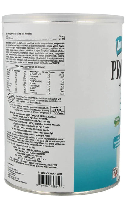 Protein Shake Simply Natural, Vanilla - 740 gr