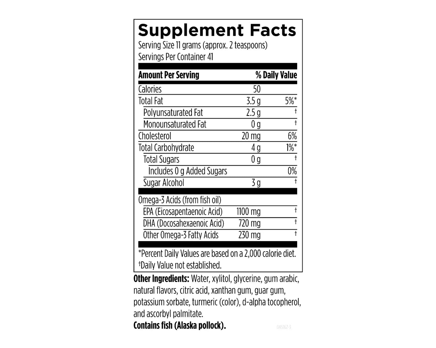 OmegAvail™ Smoothie Citrus Sorbet  - 454 g liquid