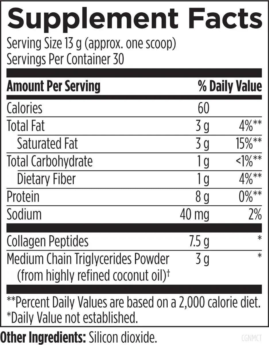 Collagen + MCT - 390 g powder