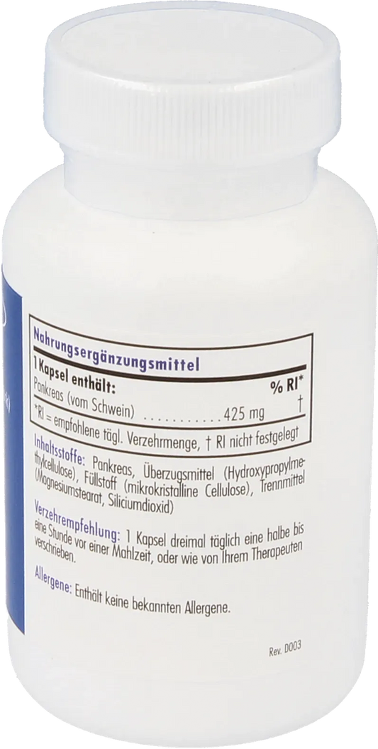 Pancreas Pork - 60 Capsules