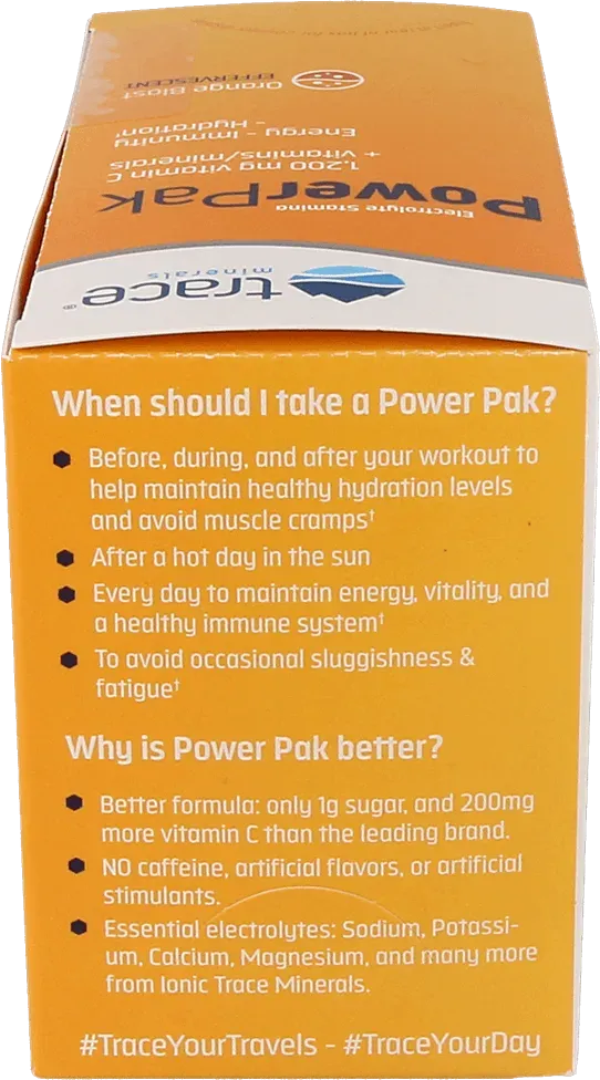 Power Pak Orange Blast - 30 x 4.8 g powder