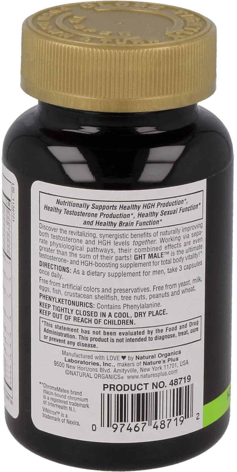 GHT Male - 90 Capsules