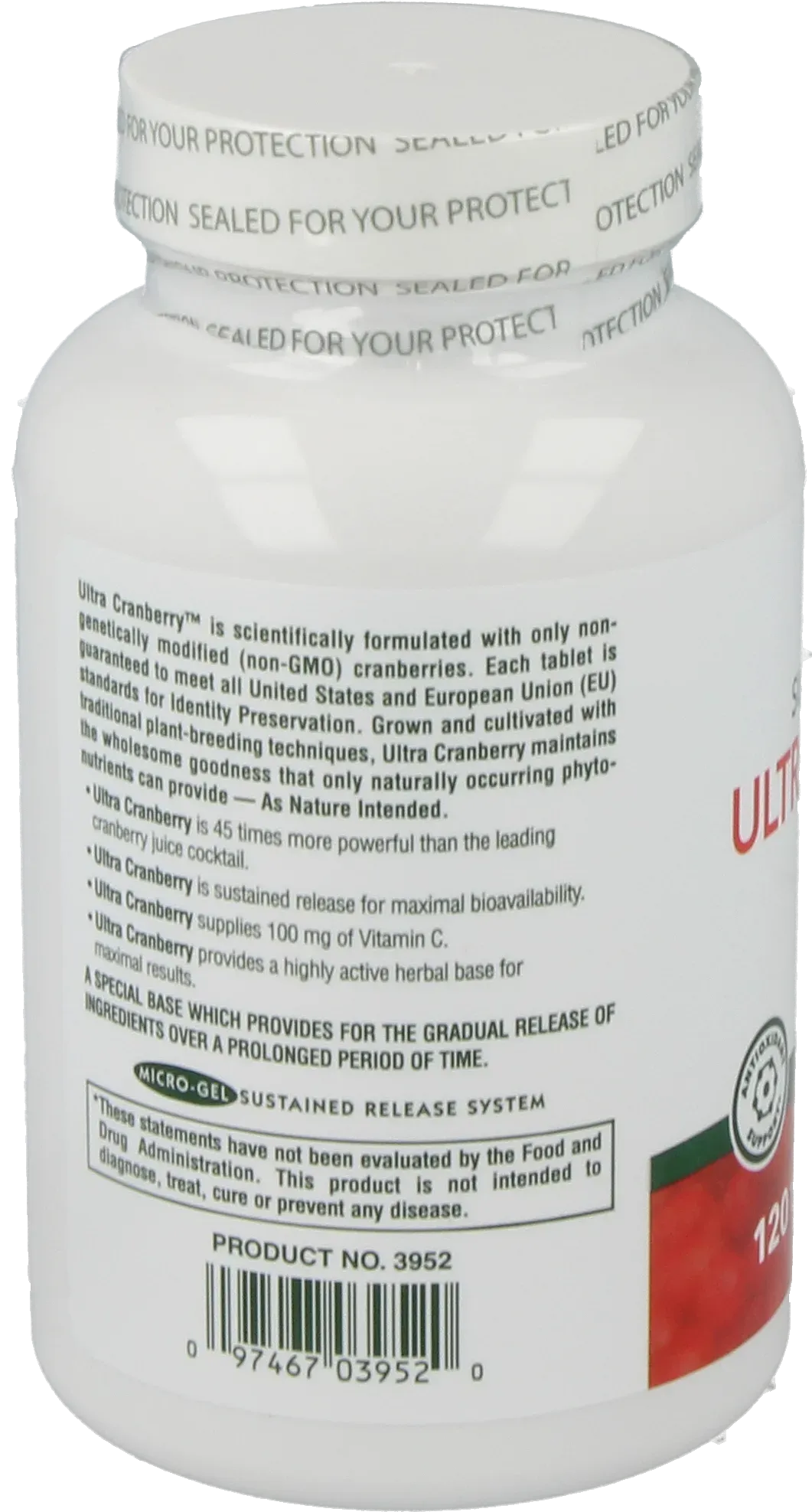 Ultra Cranberry 1000® - 120 Tablets