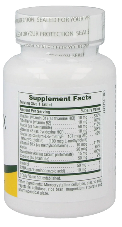 B-Complex with Rice Bran - 90 tablets