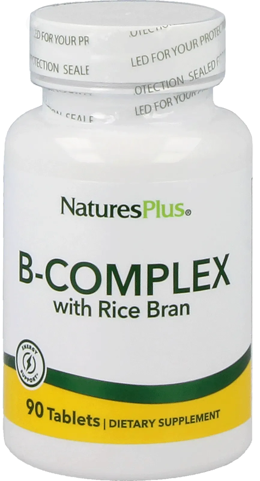B-Complex with Rice Bran - 90 tablets