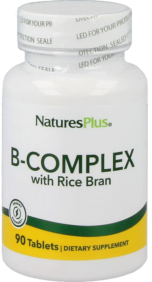 B-Complex with Rice Bran - 90 tablets