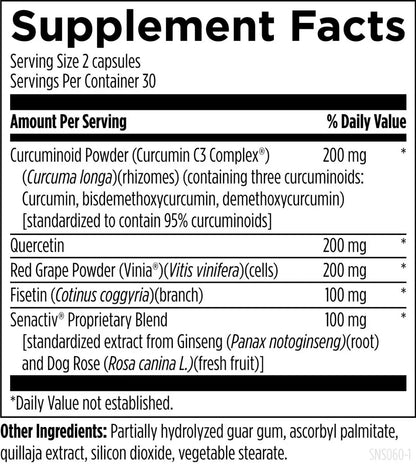 Senolytic Synergy - 60 capsules