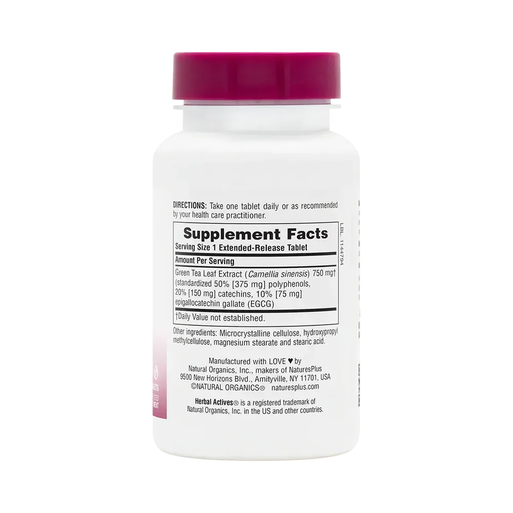 Chinese Green Tea 750 mg - 30 Tablets