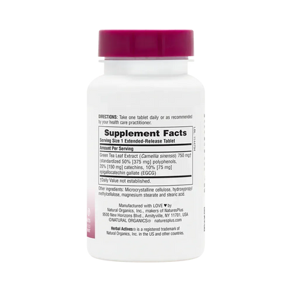 Chinese Green Tea 750 mg - 30 Tablets
