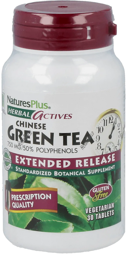 Chinese Green Tea 750 mg - 30 Tablets