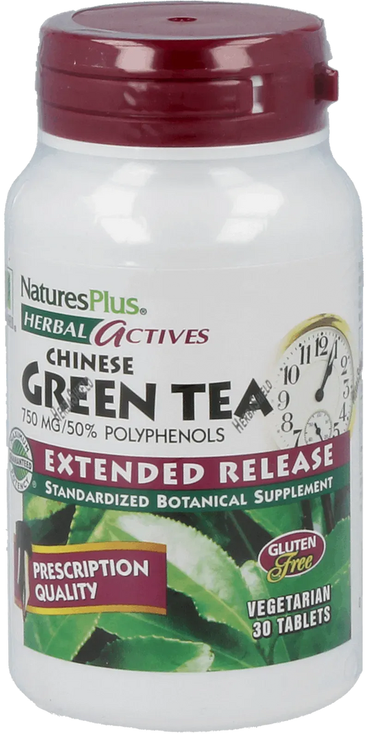 Chinese Green Tea 750 mg - 30 Tablets