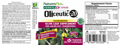 Oliceutic-20 250 mg - 30 Capsules