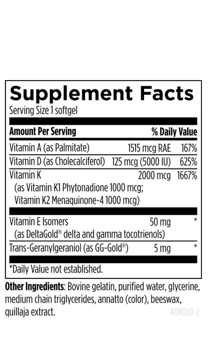 ADK Evail™ - 60 softgels