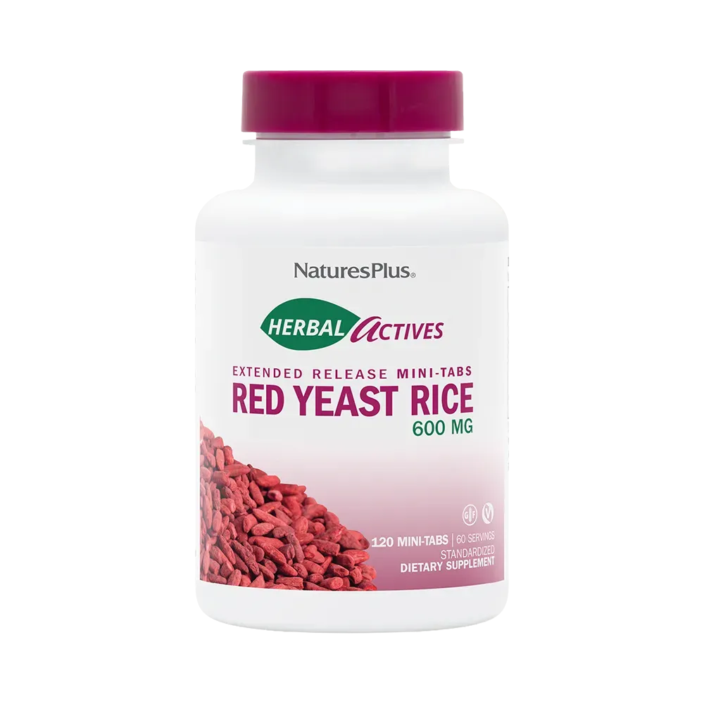 Red Yeast Rice 600 mg Mini Tablets - 120 Mini Tablets