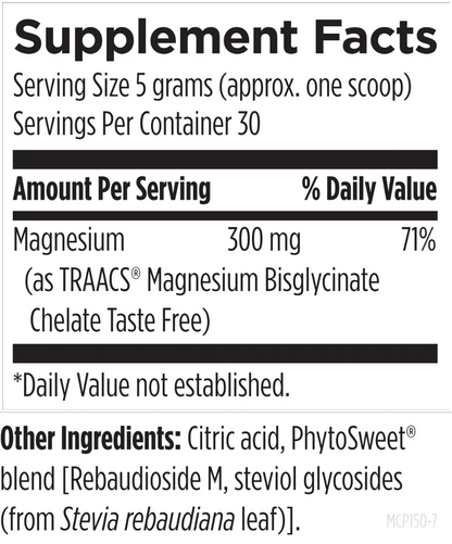 Magnesium Glycinate Powder - 150 g powder