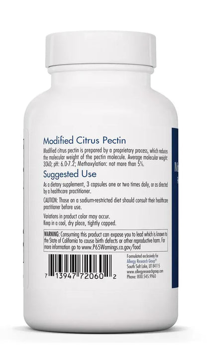 Modified Citrus Pectin - 120 capsules