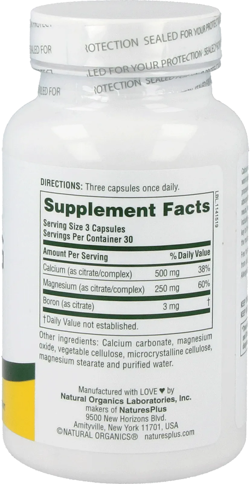 Calcium/Magnesium Citrate - 90 capsules