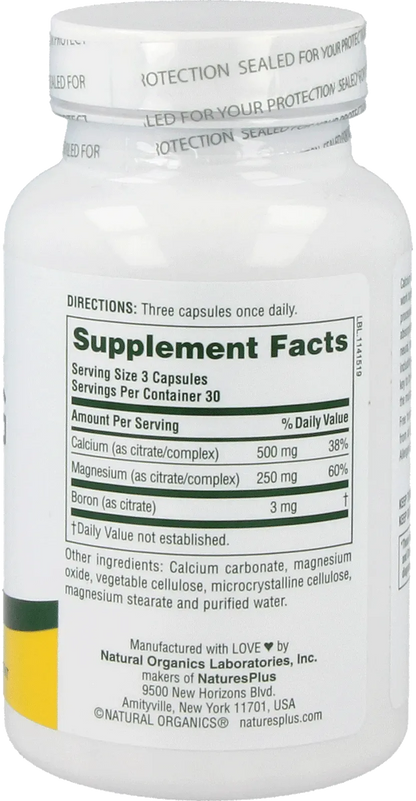 Calcium/Magnesium Citrate - 90 capsules