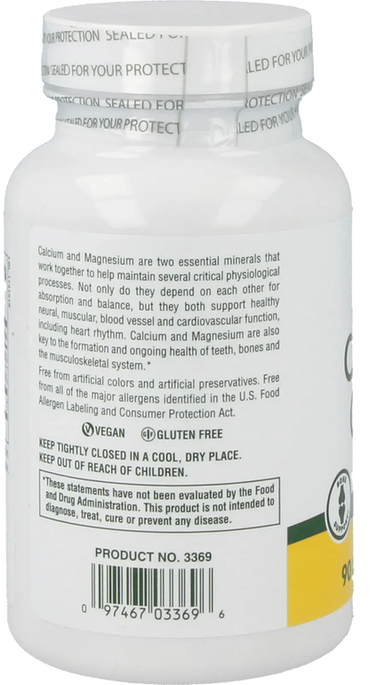 Calcium/Magnesium Citrate - 90 capsules