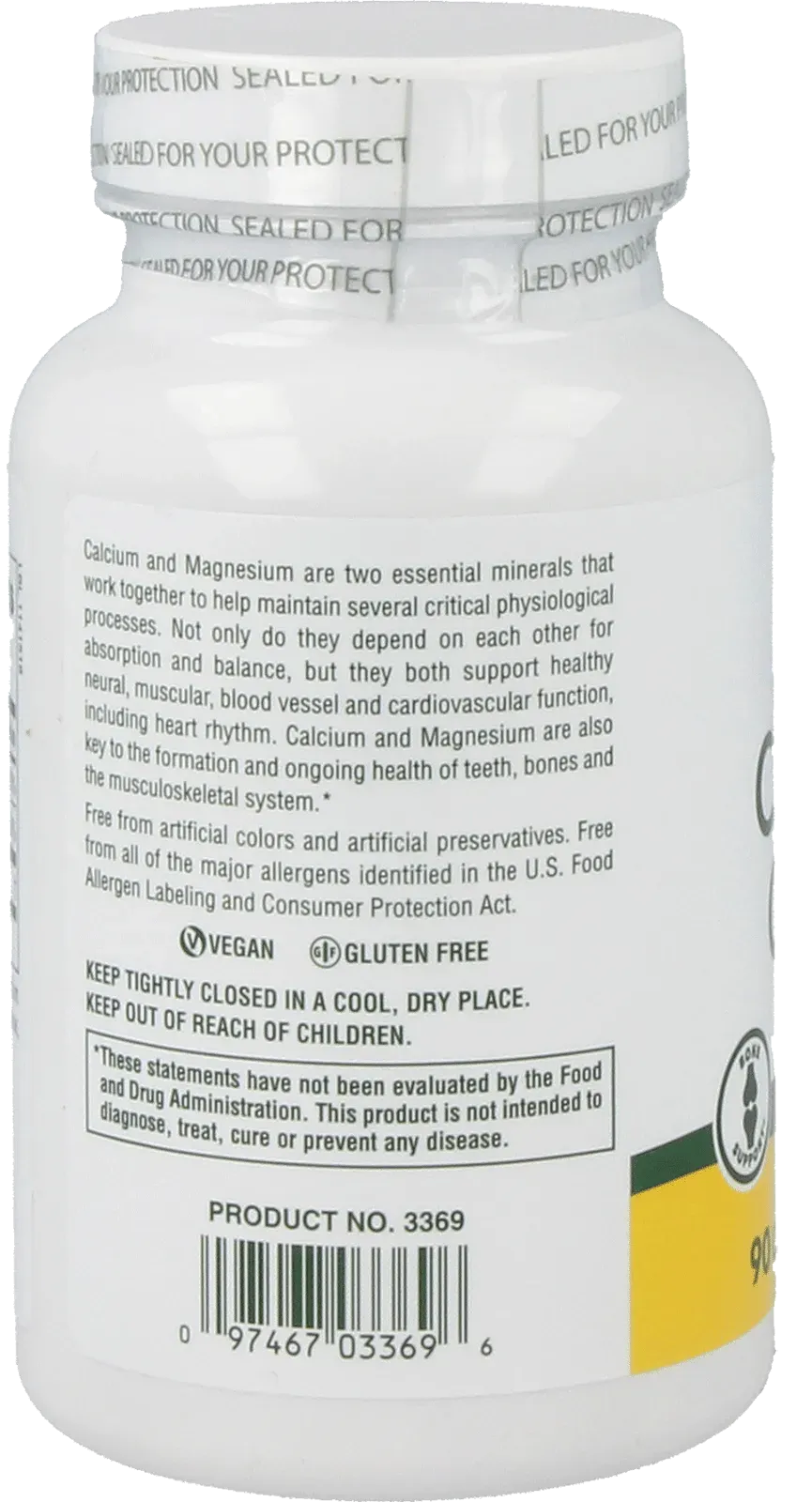 Calcium/Magnesium Citrate - 90 capsules