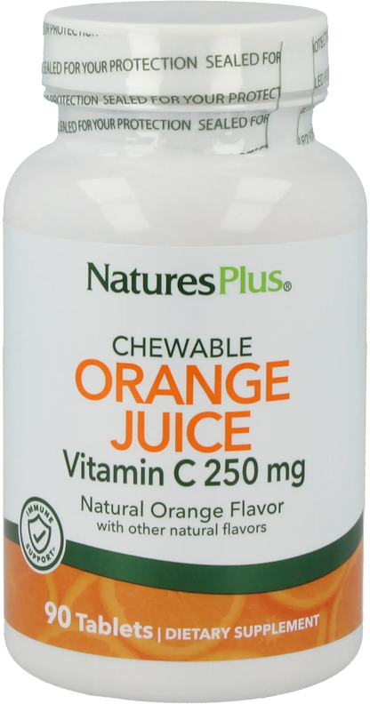 Orange Juice 250 mg Vitamin C - 90 lozenges