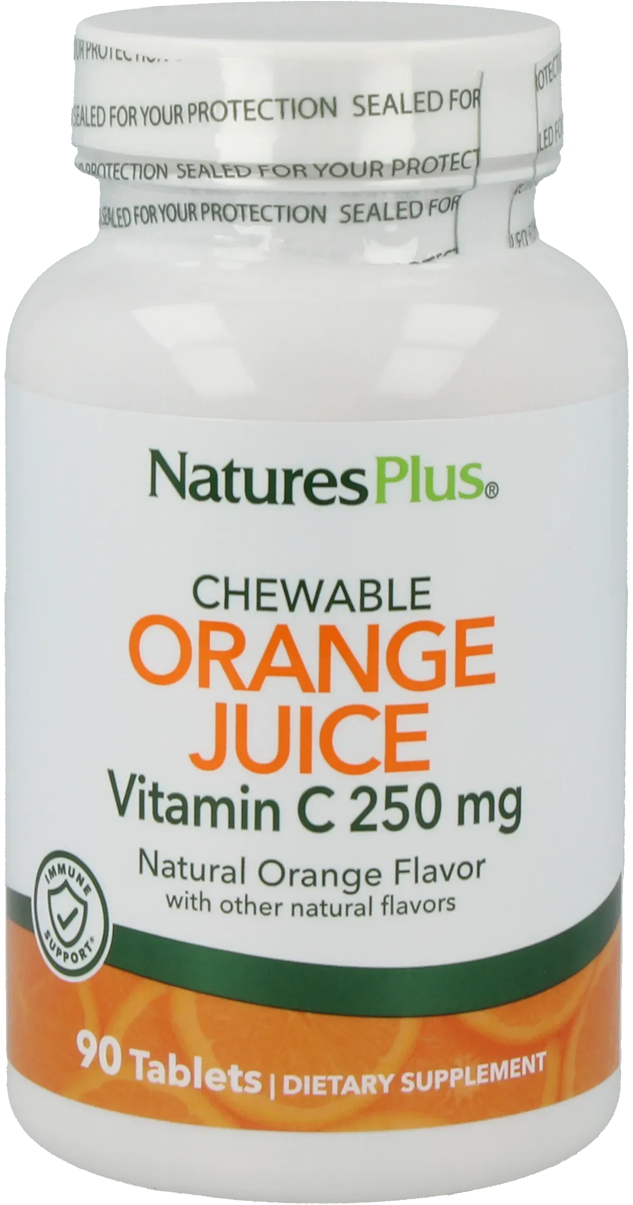 Orange Juice 250 mg Vitamin C - 90 lozenges