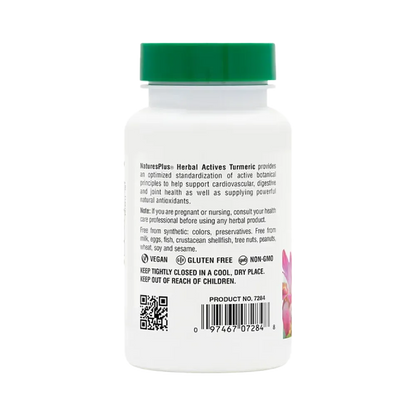 Herbal Actives Turmeric - 60 capsules