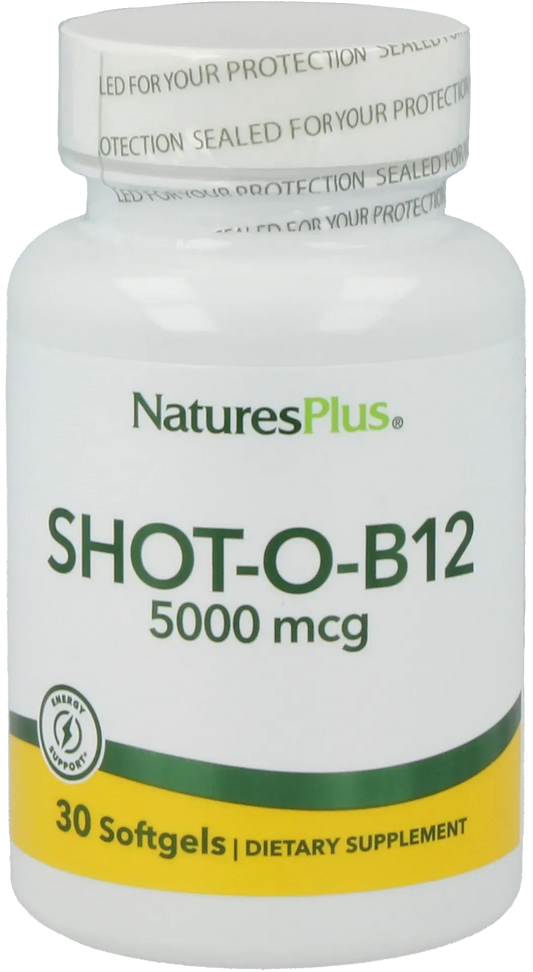 Shot-O-B12® 5000 mcg / Softgels - 30 Softgels