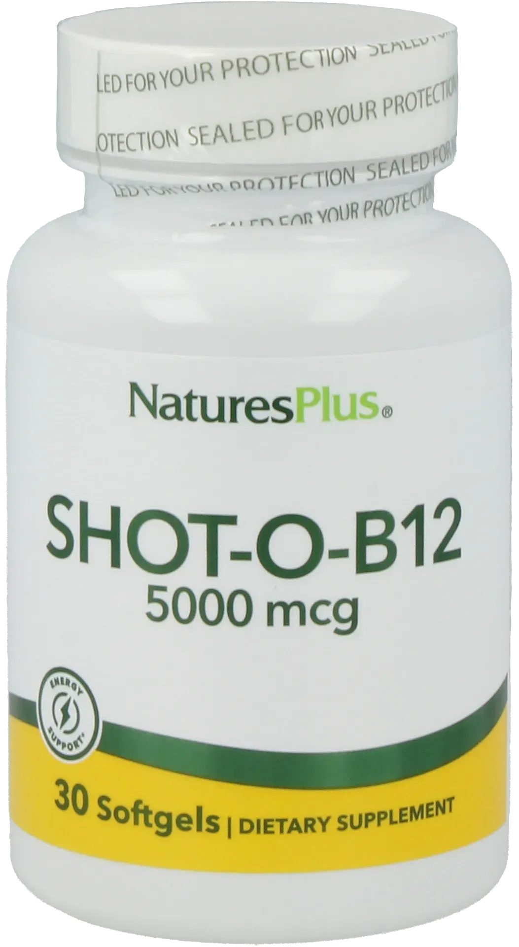 Shot-O-B12® 5000 mcg / Softgels - 30 Softgels