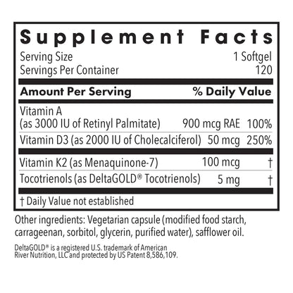 Vitamin D3 Complete - 60 softgels