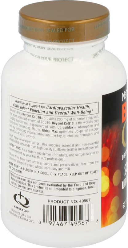 Beyond CoQ10™ 200 mg - 30 Softgels