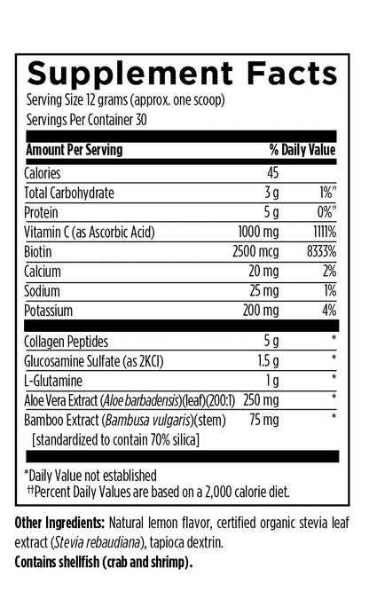 H-S-N Complex Hair, Skin and Nail Support Powder - 360 gr