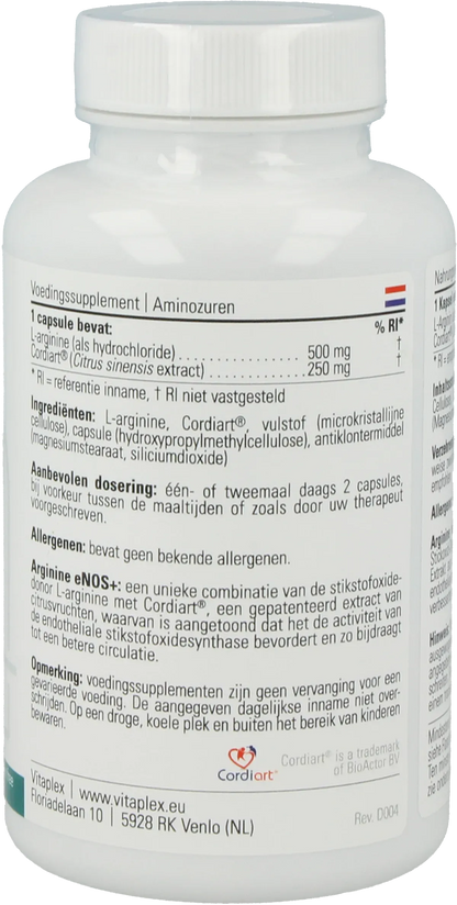 Arginine eNOS+ - 90 capsules