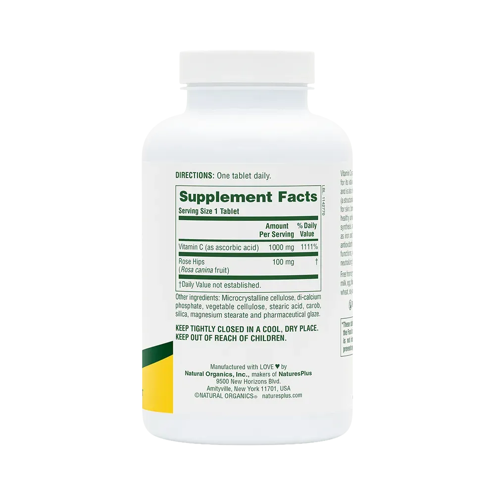 Vitamin C 1000 mg - 180 Tablets