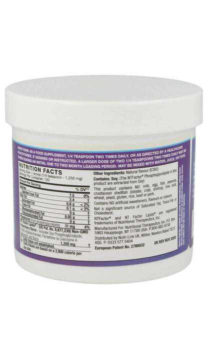 NTFactor® Lipids Powder - 150 g powder