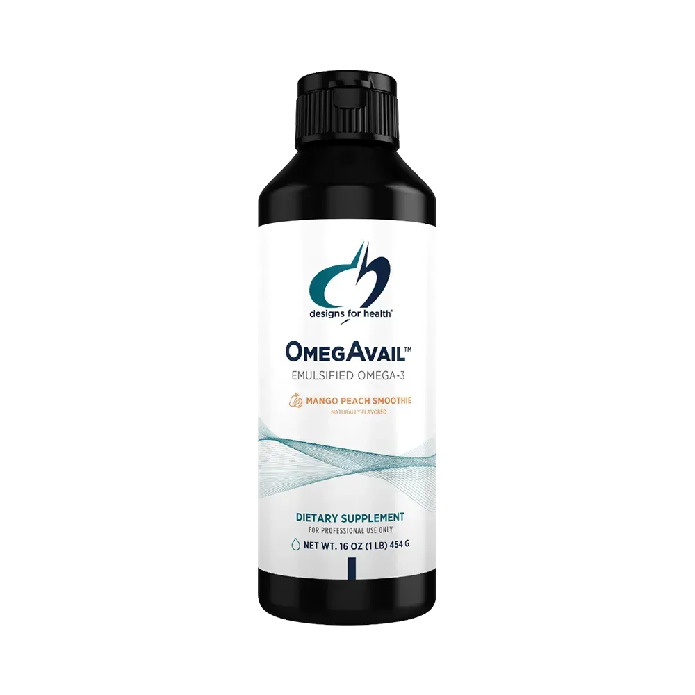 OmegAvail™ Smoothie Mango Peach - 454 g liquid