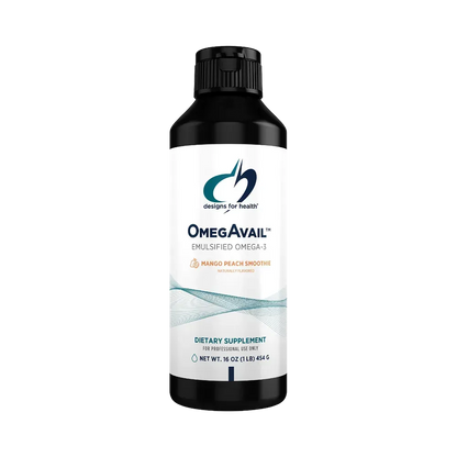 OmegAvail™ Smoothie Mango Peach - 454 g liquid