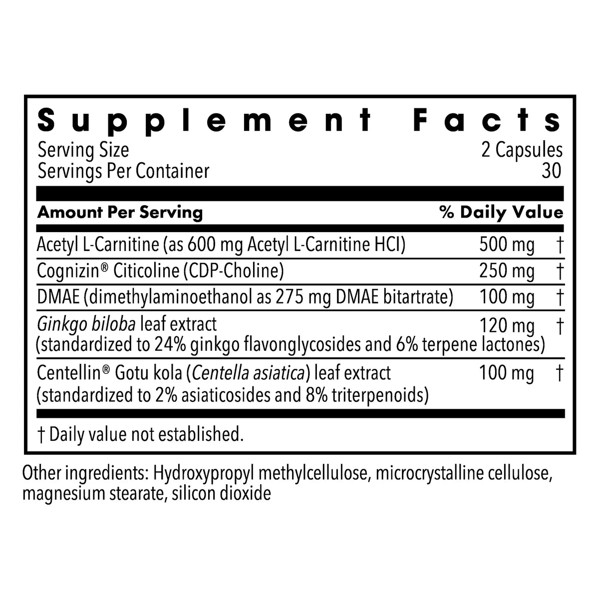 Brain Cell Support - 60 capsules