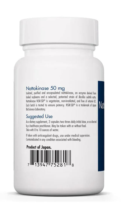 Nattokinase 50 mg - 90 capsules