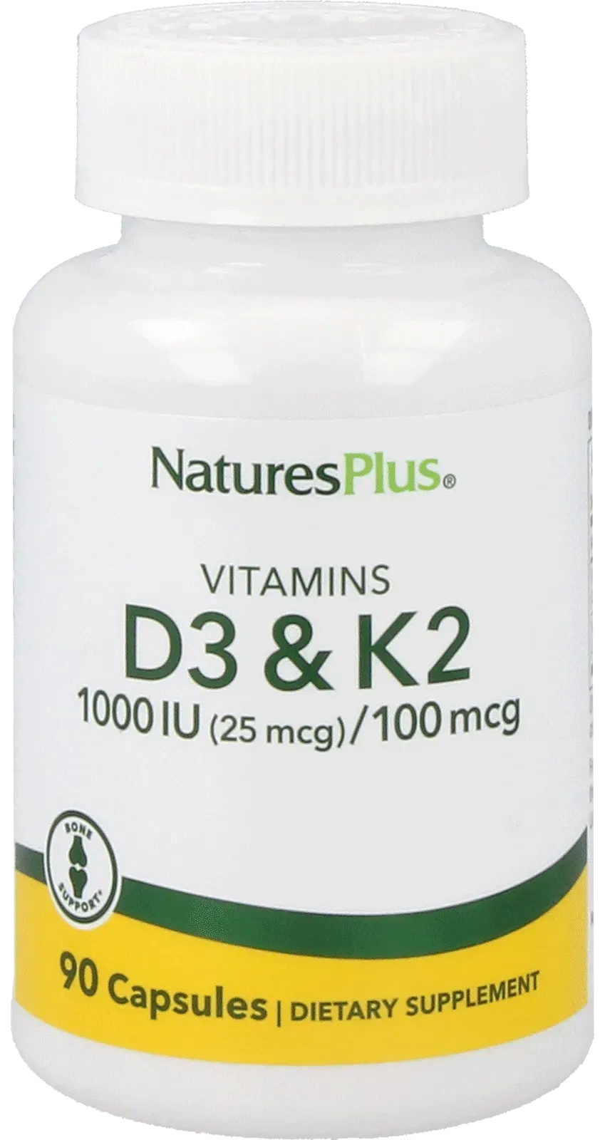 Vitamin D3 1000 IE + Vit. K2 100 mcg, 90 capsules
