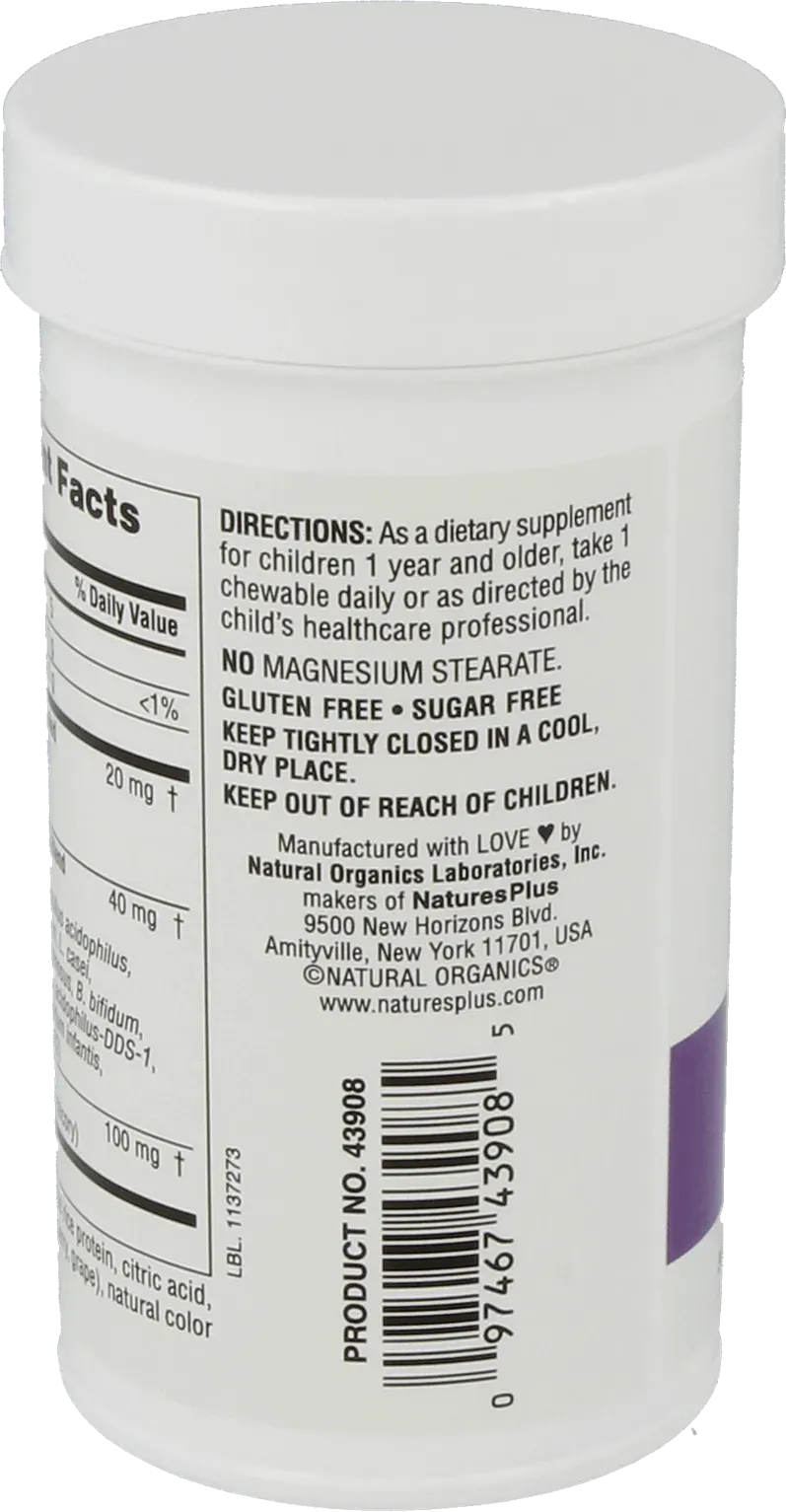GI Natural® Probiotic Kids - 30 chewables
