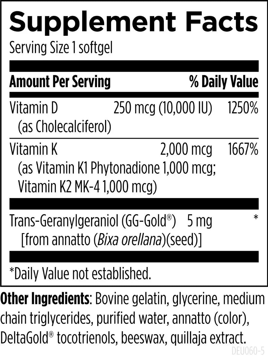 D-Evail™ 10K - 60 softgels