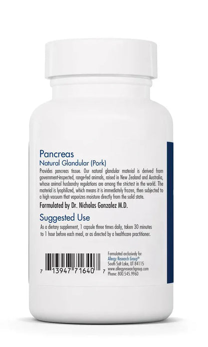 Pancreas Pork - 60 capsules